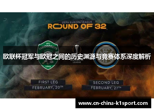 欧联杯冠军与欧冠之间的历史渊源与竞赛体系深度解析